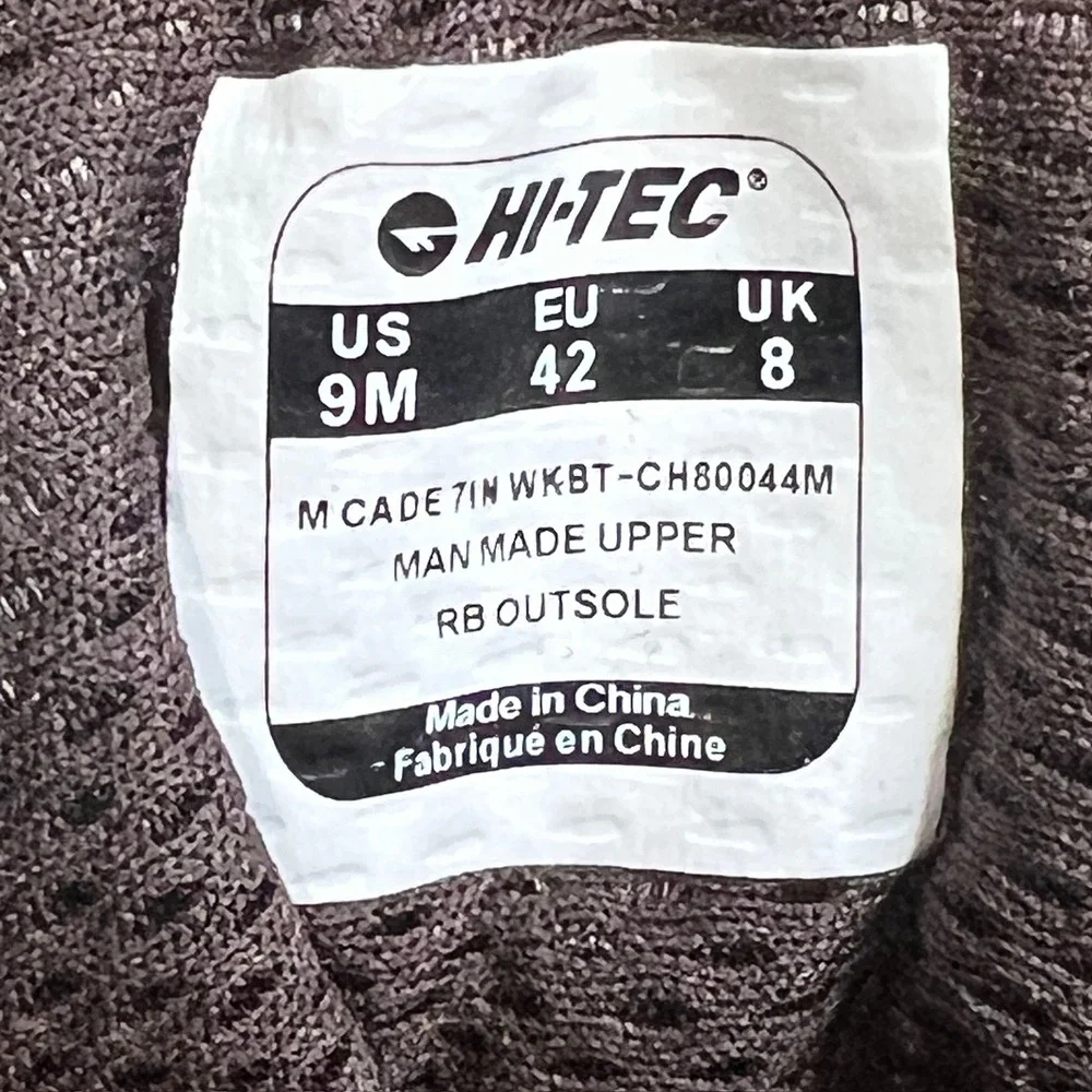NEW Hi-Tec X-T Mens 9 Cade Steel Toe Waterproof Work Boots Wheat Brown CH80044M‎